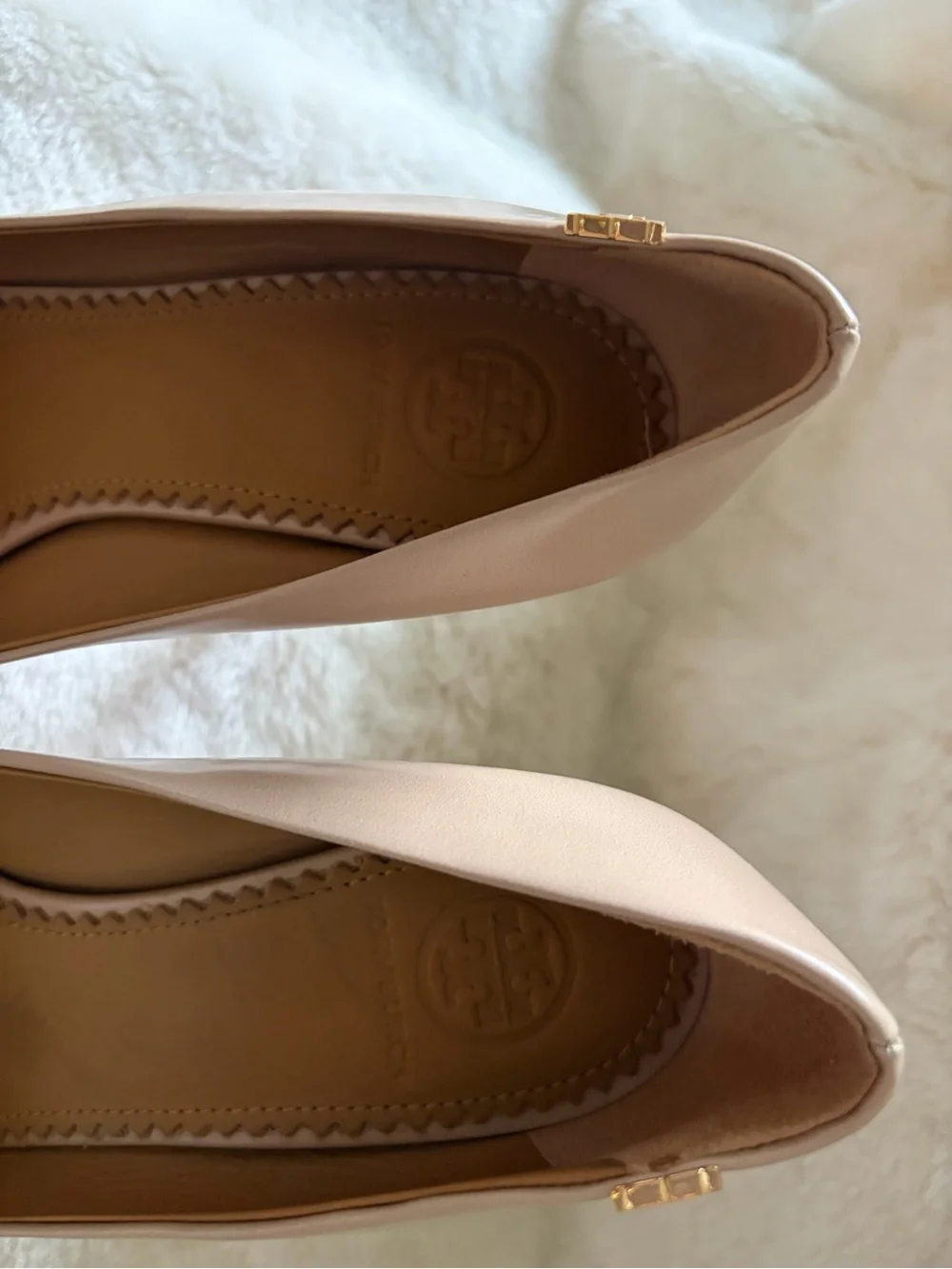 Tory Burch Blush-to-Plum Ombre Pointed Toe Pumps